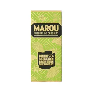 Socola Vị Sữa Dừa, Ben Tre 55% Single Origin Vietnamese Chocolate, Coconut Milk (24g) - MAROU